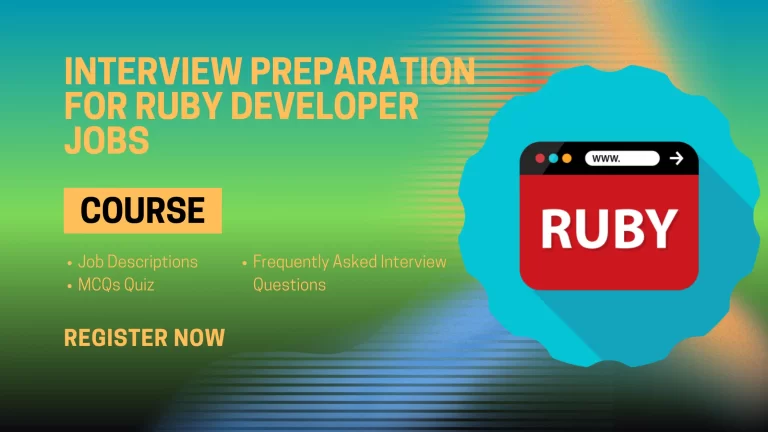 Interview Questions Preparation for Ruby Developer Jobs